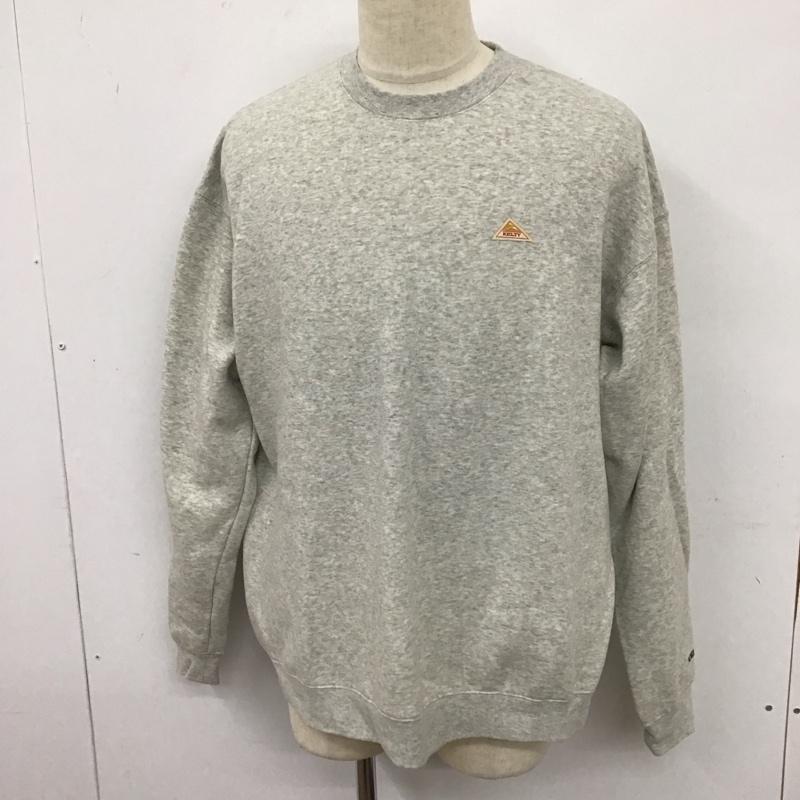 ケルティ KELTY トレーナー 長袖 22aw-kevt-001 スウェット 長袖トレーナー L ロゴ、文字 灰 / グレー /  メンズ USED 古着 中古 10122952