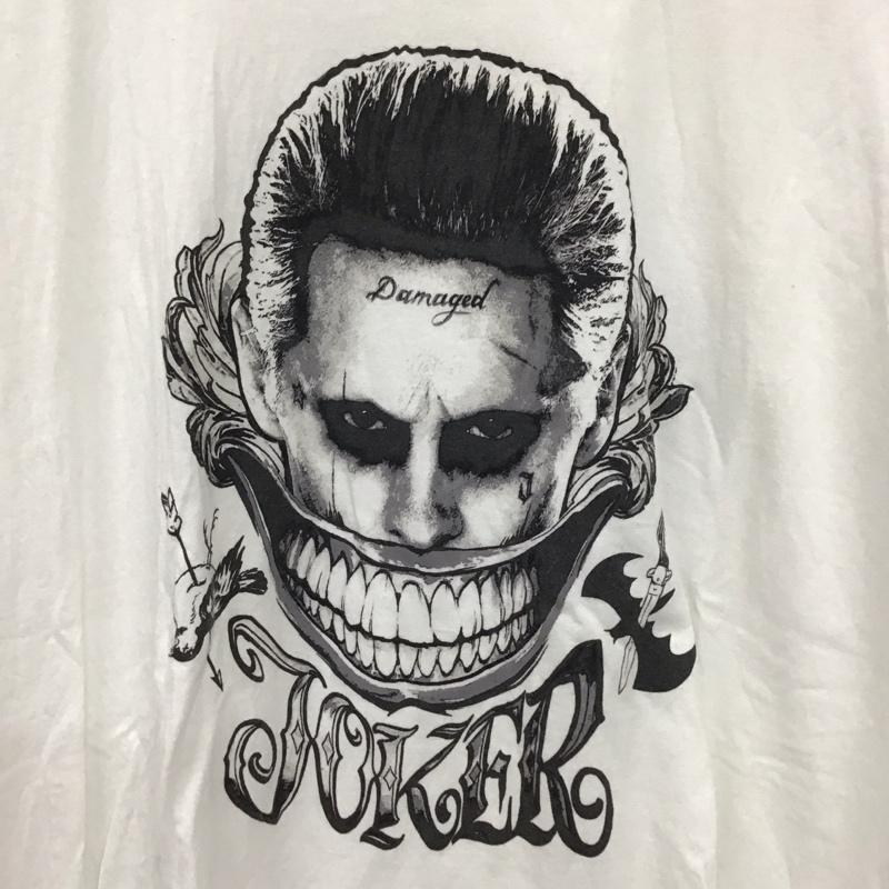 古着 USED Tシャツ 半袖 半袖カットソー プリントTシャツ クルーネックカットソー XL プリント 白 / ホワイト /  メンズ USED 古着 中古 10130118