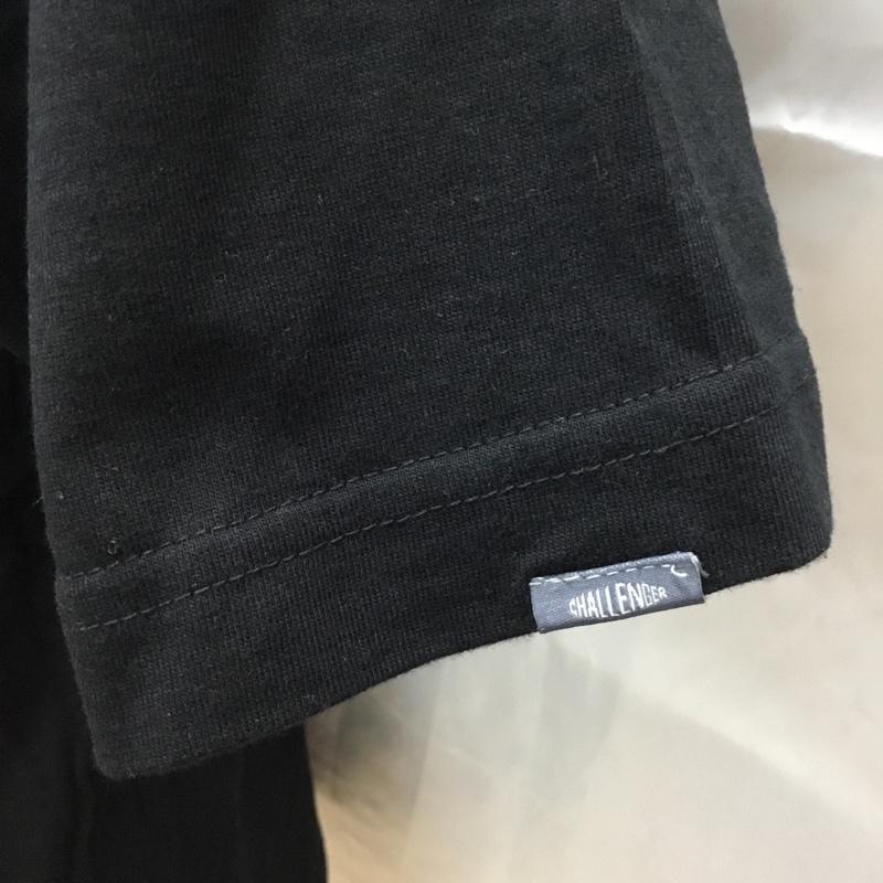 チャレンジャー CHALLENGER Tシャツ 半袖 L プリント 黒 / ブラック /  メンズ USED 古着 中古 10112206