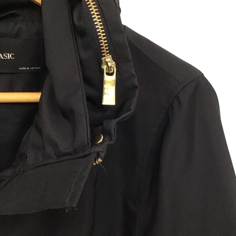 ザラベーシック ZARA BASIC ジャケット、上着 ジャンパー、ブルゾン S 無地 黒 / ブラック /  レディース USED 古着 中古 10124777