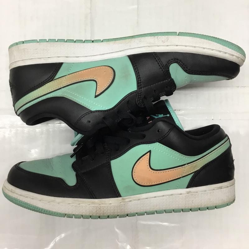 ナイキ NIKE スニーカー スニーカー CK3022-301 AIR JORDAN 1 LOW SE Tropical Twist 27cm 27.0cm ロゴ、文字 黒 / ブラック / X 薄緑 / ライトグリーン /  メンズ USED 古着 中古 10114833