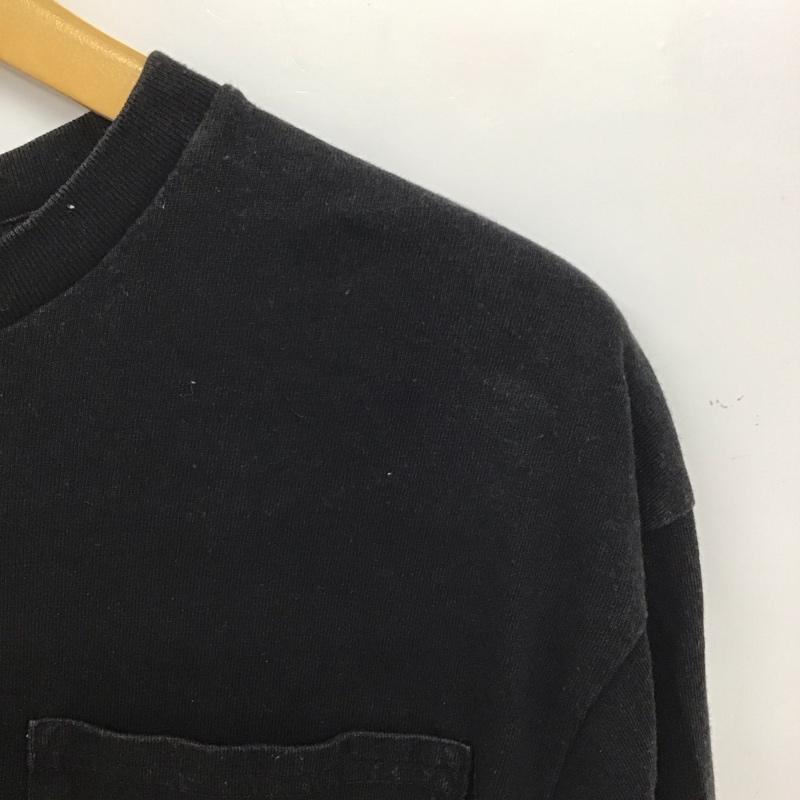 サンタクルーズ SANTA CRUZ Tシャツ 長袖 L プリント X ロゴ、文字 黒 / ブラック /  メンズ USED 古着 中古 10134469