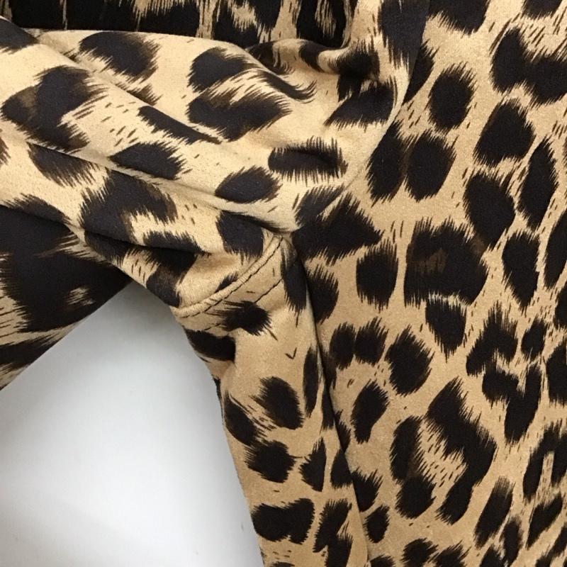 アーバンリサーチ URBAN RESEARCH パンツ ワークパンツ、ペインターパンツ レオパードフレアワイドパンツ カジュアルパンツ フレアパンツ S ヒョウ柄・レオパード柄 マルチカラー / マルチカラー /  レディース USED 古着 中古 10133041