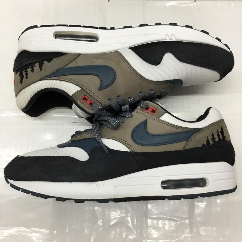 ナイキ NIKE スニーカー スニーカー FJ0698 100 AIR MAX 1 PRM 29cm 箱有 29.0cm ロゴ、文字 白 / ホワイト / X 黒 / ブラック / X 茶 / ブラウン /  メンズ USED 古着 中古 10109200