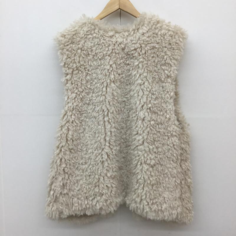 アースミュージックアンドエコロジー earth music&ecology ベスト ベスト FREE 無地 ベージュ / ベージュ /  レディース USED 古着 中古 10141166