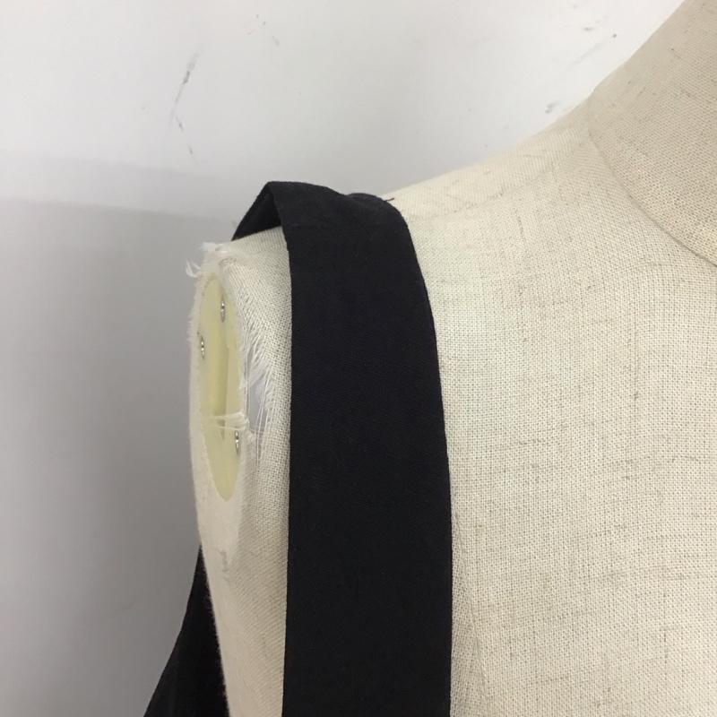 ザラ ZARA ワンピース ロングスカート L 無地 黒 / ブラック /  レディース USED 古着 中古 10122271
