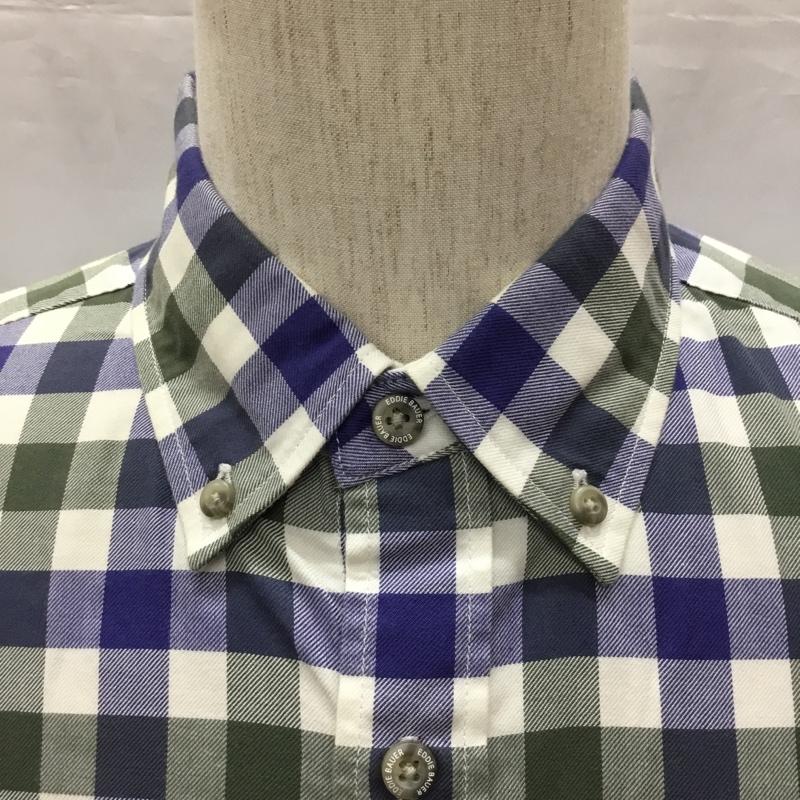 エディーバウアー Eddie Bauer シャツ、ブラウス 半袖 半袖 S チェック マルチカラー / マルチカラー /  メンズ USED 古着 中古 10115820