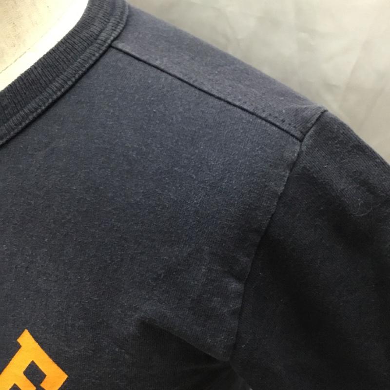 チャンピオン Campion Tシャツ 半袖 S プリント X ロゴ、文字 黒 / ブラック /  メンズ USED 古着 中古 10112740