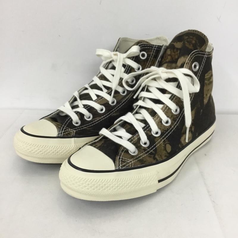 コンバース CONVERSE スニーカー スニーカー 1SC717 ハイカットスニーカー 25.5cm 迷彩 カモ柄 25.5cm ロゴ、文字 マルチカラー / マルチカラー /  メンズ USED 古着 中古 10129548