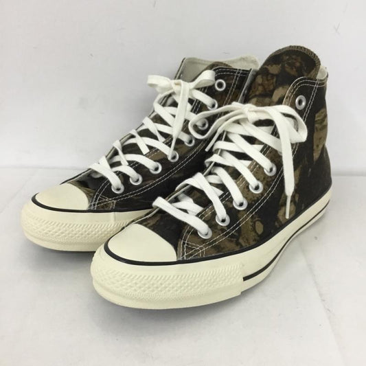 コンバース CONVERSE スニーカー スニーカー 1SC717 ハイカットスニーカー 25.5cm 迷彩 カモ柄 25.5cm ロゴ、文字 マルチカラー / マルチカラー /  メンズ USED 古着 中古 10129548