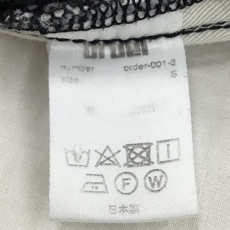 ＵＳＥＤ古着 USED/古着 パンツ デニム、ジーンズ order 0rder-001-3 loose denim pants one wash S 無地 ダークグレー / ダークグレー / X 黒 / ブラック /  レディース USED 古着 中古 10139166