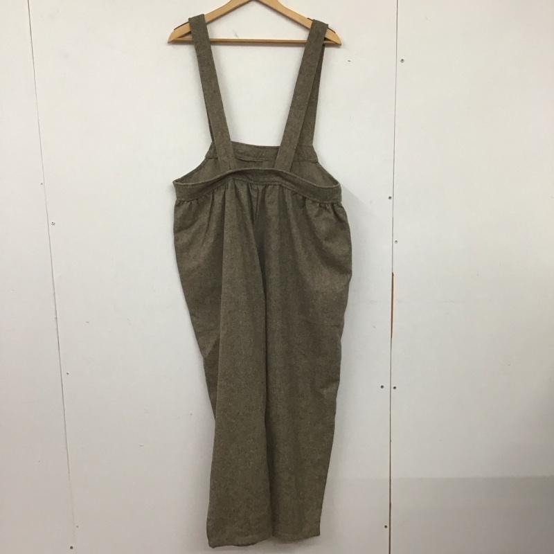 サマンサモスモス Samansa Mos2 サロペット・オーバーオール サロペット、オーバーオール オーバーオール つなぎ オールインワン FREE 無地 茶 / ブラウン /  レディース USED 古着 中古 10142043