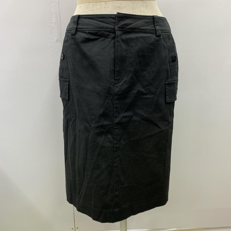 プロポーションボディドレッシング PROPORTION BODY DRESSING スカート ひざ丈スカート タイトスカート 無地 3 無地 黒 / ブラック /  レディース USED 古着 中古 10023328