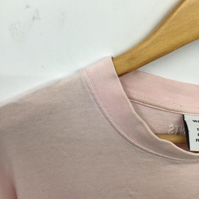 ヴェトモン VETEMENTS Tシャツ 半袖 ユニコーン 21SS Magic Unicorn Tee マジックユニコーン L プリント 桃 / ピンク /  メンズ USED 古着 中古 10134857