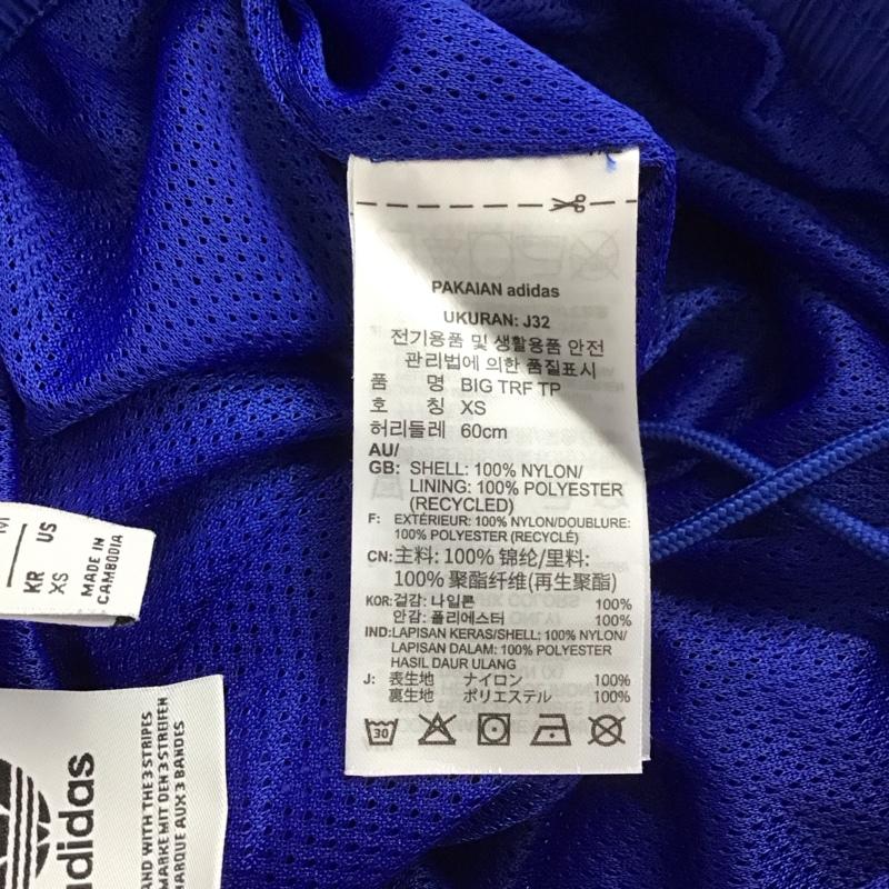 アディダス adidas ボトムス ボトムス GD2328 M 無地 X ロゴ、文字 青 / ブルー /  レディース USED 古着 中古 10149055