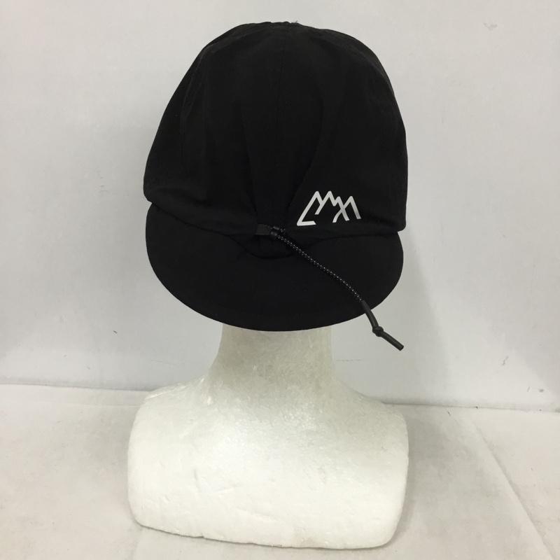 シーエムエフアウトドアガーメント CMF OUTDOOR GARMENT 帽子 キャップ 両つばキャップ ロゴ、文字 黒 / ブラック /  メンズ USED 古着 中古 10150552