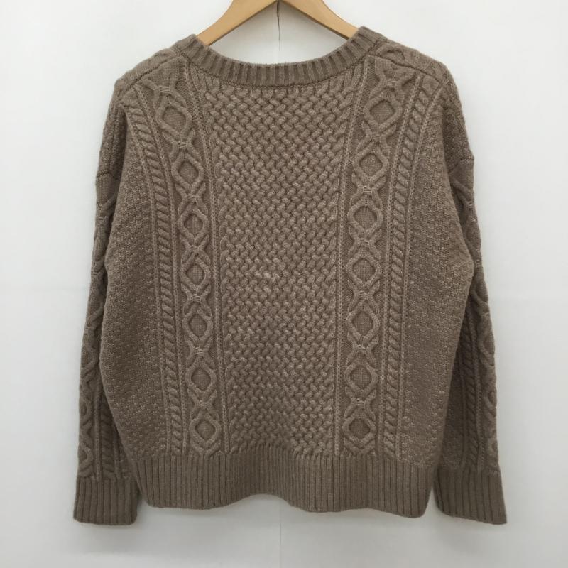 フリークスストア FREAK S STORE ニット、セーター 長袖 193-3325A FREE  茶 / ブラウン /  レディース USED 古着 中古 10143945