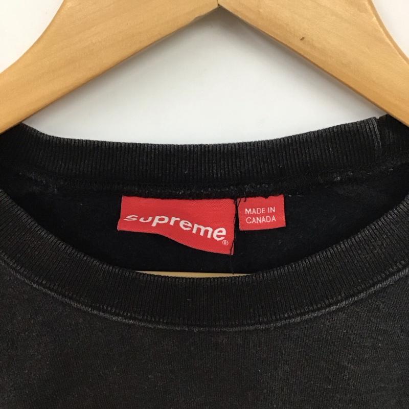シュプリーム Supreme トレーナー 長袖 SS19 FormulaCrewneck 長袖トレーナー M ロゴ、文字 黒 / ブラック /  メンズ USED 古着 中古 10130966