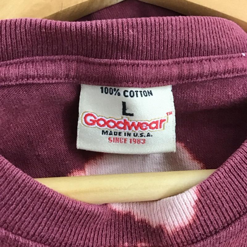 グッドウェア Goodwear Tシャツ 半袖 半袖カットソー プリントTシャツ クルーネックカットソー L プリント マルチカラー / マルチカラー /  メンズ USED 古着 中古 10129885