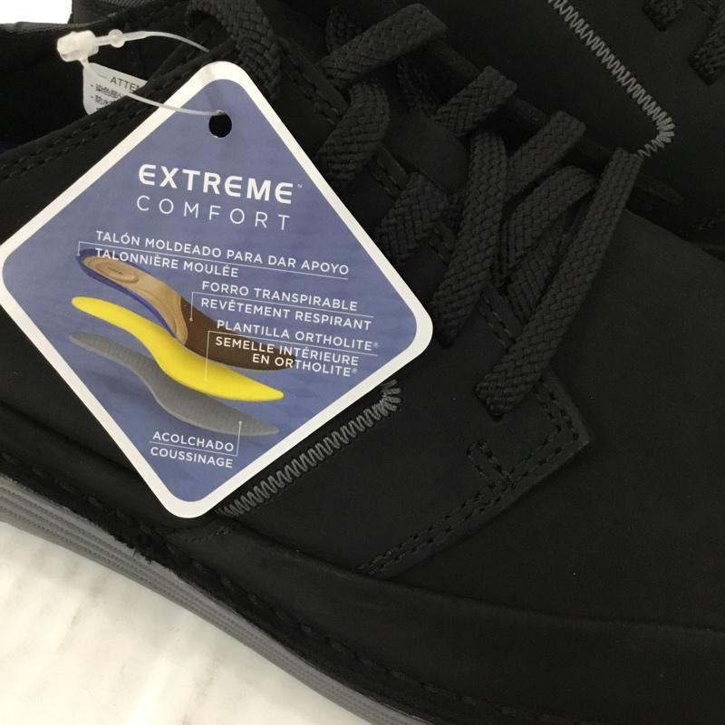クラークス Clarks スニーカー スニーカー Brahnz Low UK9.5 箱有 US：10.5 無地 黒 / ブラック /  メンズ USED 古着 中古 10109894