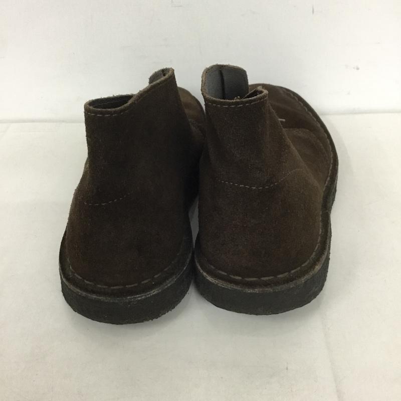 クラークス Clarks ブーツ ショートブーツ 13297 デザートブーツ US81/2 US：8.5 無地 茶 / ブラウン /  メンズ USED 古着 中古 10131665