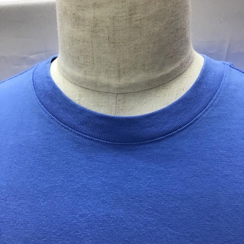 ギャップ GAP Tシャツ 半袖 JAC BAS ARCH T クルーネック S ロゴ、文字 青 / ブルー /  メンズ USED 古着 中古 10115555