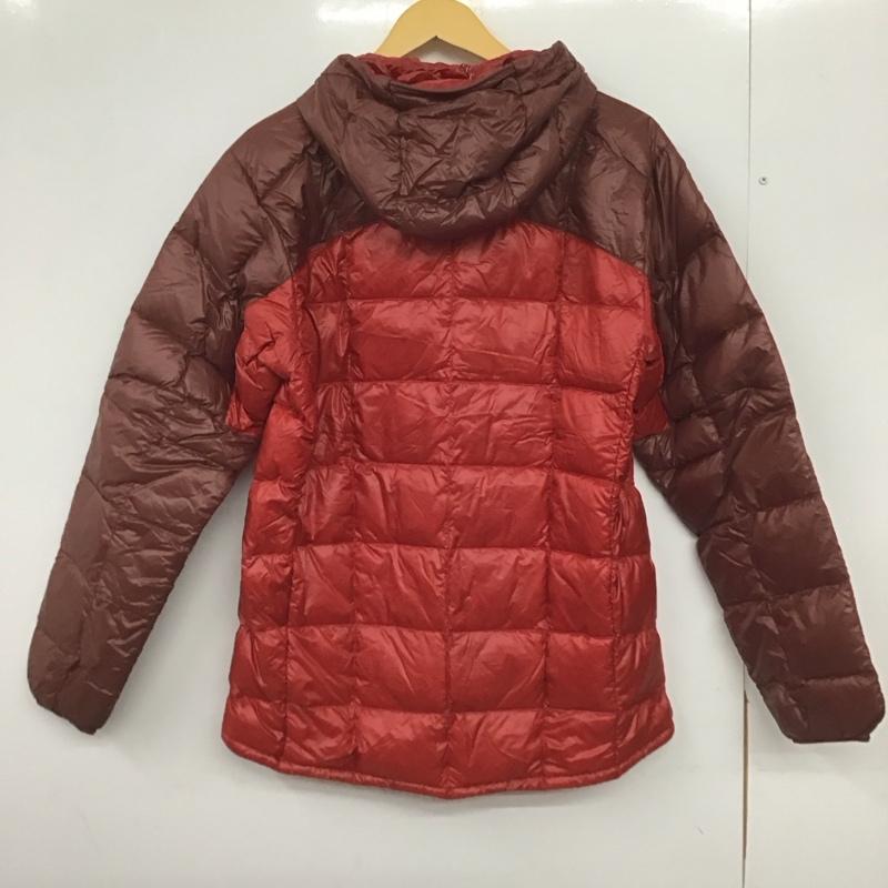 モンベル mont-bell ジャケット、上着 ダウンジャケット 1101464 ジップアップジャケット ナイロンジャケット アウター ダウンジャケット M ロゴ、文字 赤 / レッド /  メンズ USED 古着 中古 10147772