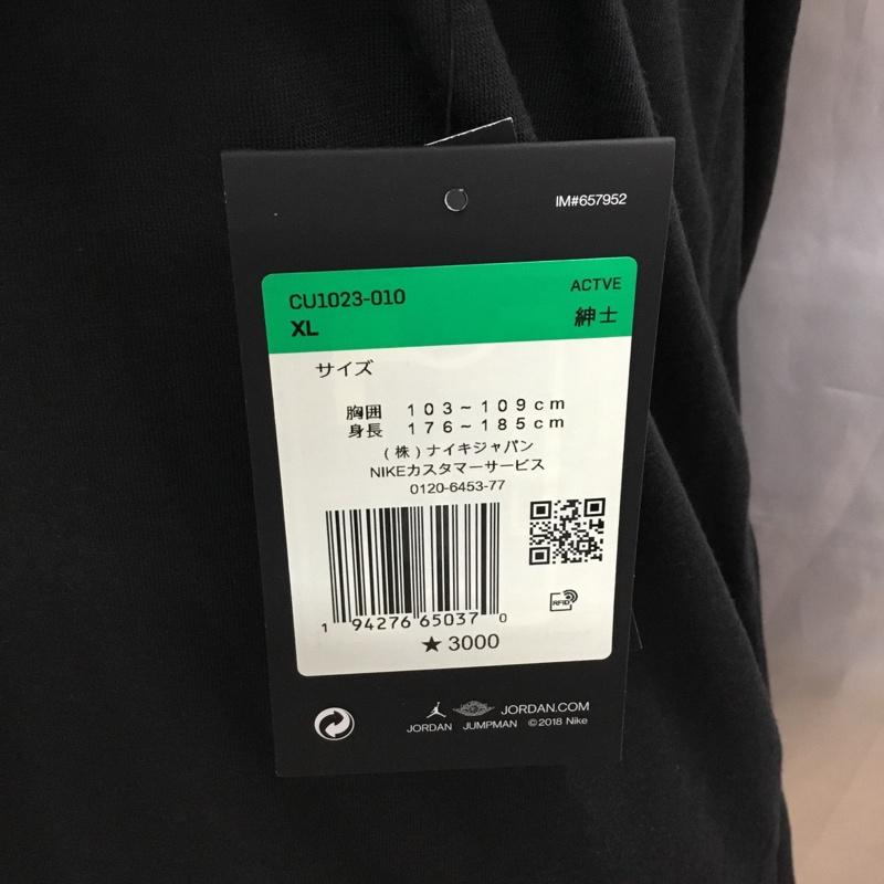 ジョーダンブランド JORDAN BRAND Tシャツ 半袖 CU1023-010 バスケットボール XL ワンポイント 黒 / ブラック /  メンズ USED 古着 中古 10114811