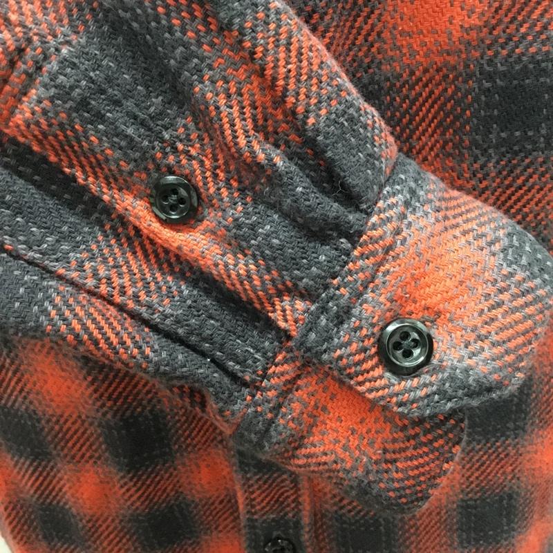 フラットヘッド The Flat Head シャツ、ブラウス 長袖 長袖シャツ カラーシャツ ポケットシャツ 長袖カットソー チェックシャツ L チェック マルチカラー / マルチカラー /  メンズ USED 古着 中古 10114783