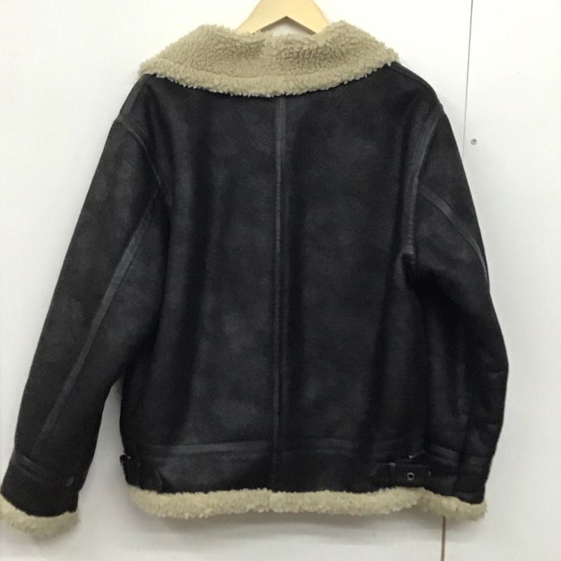 アングリッド Ungrid ジャケット、上着 ジャンパー、ブルゾン 112010238101 フェイクムートンボリュームブルゾン S 無地 黒 / ブラック /  レディース USED 古着 中古 10141830