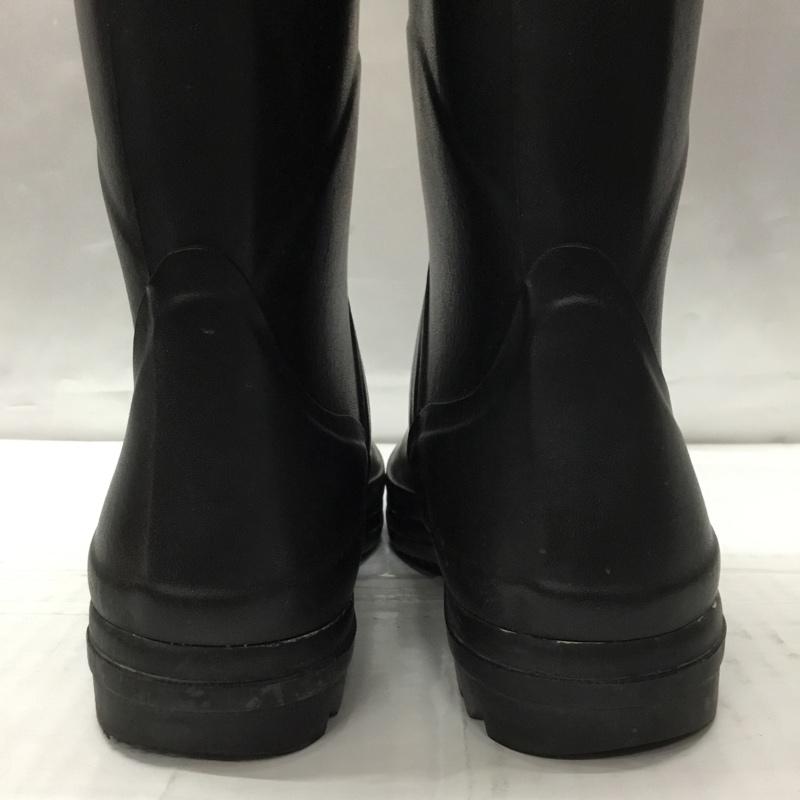 エーグル AIGLE 長靴、レインシューズ 長靴、レインシューズ 101032 レインブーツ 35 ロゴ、文字 黒 / ブラック /  レディース USED 古着 中古 10106522