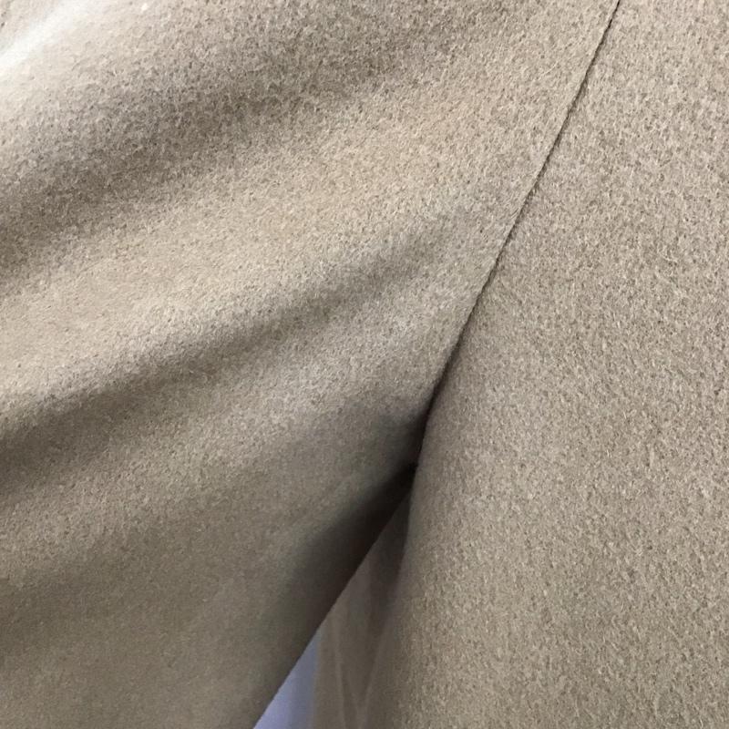 古着 USED コート コート一般 ロングコート ロングジャケット カラージャケット アウター L 無地 ベージュ / ベージュ /  メンズ USED 古着 中古 10123723