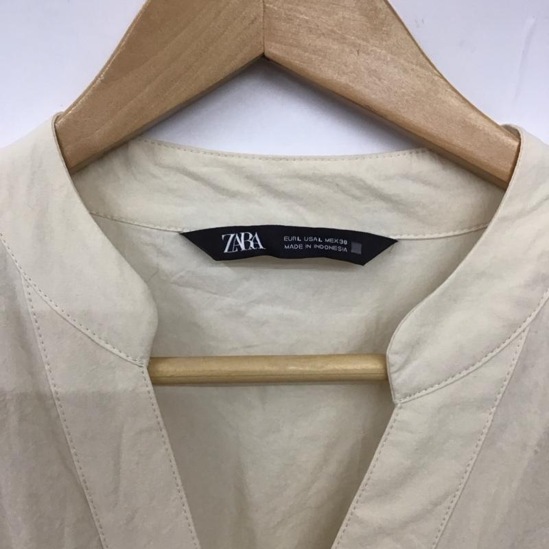 ザラ ZARA ワンピース ロングスカート L 無地 アイボリー / アイボリー /  レディース USED 古着 中古 10129400