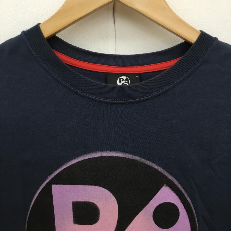 ポールスミス Paul Smith Tシャツ 半袖 S ロゴ、文字 紺 / ネイビー / X 黒 / ブラック / X 桃 / ピンク / X 紫 / パープル /  メンズ USED 古着 中古 10134509