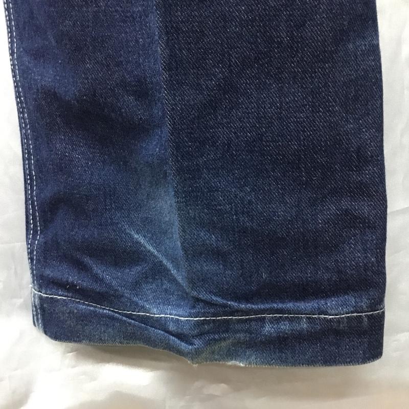 バンズ VANS パンツ デニム、ジーンズ デニムパンツ カーゴパンツ カジュアルパンツ ワイドパンツ 32インチ ロゴ、文字 インディゴ / インディゴ /  メンズ USED 古着 中古 10114103