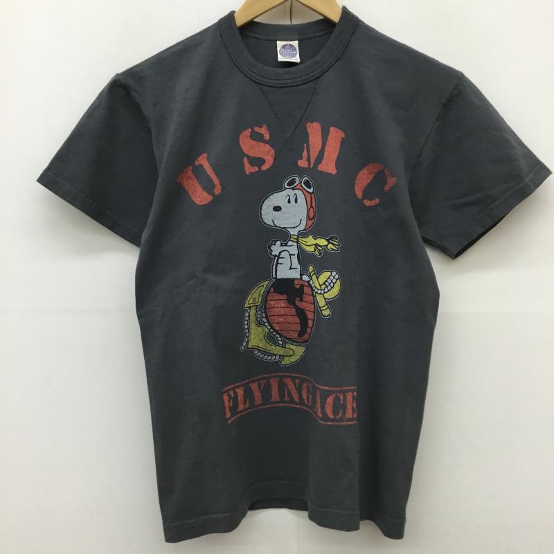 トイズマッコイ TOYS McCOY Tシャツ 半袖 S キャラクター チャコールグレー / チャコールグレー /  メンズ USED 古着 中古 10141213