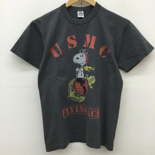 トイズマッコイ TOYS McCOY Tシャツ 半袖 S キャラクター チャコールグレー / チャコールグレー /  メンズ USED 古着 中古 10141213