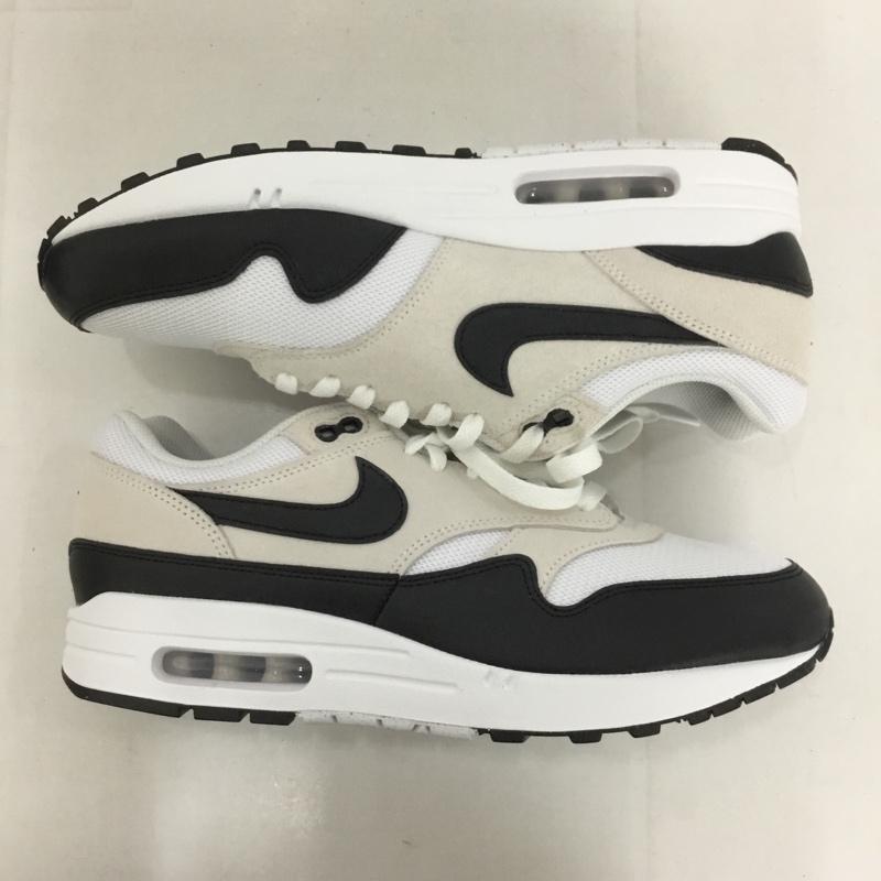 ナイキ NIKE スニーカー スニーカー FZ5808-101 AIR MAX 1 ESS 28cm 28.0cm ロゴ、文字 白 / ホワイト / X 黒 / ブラック /  メンズ USED 古着 中古 10128623