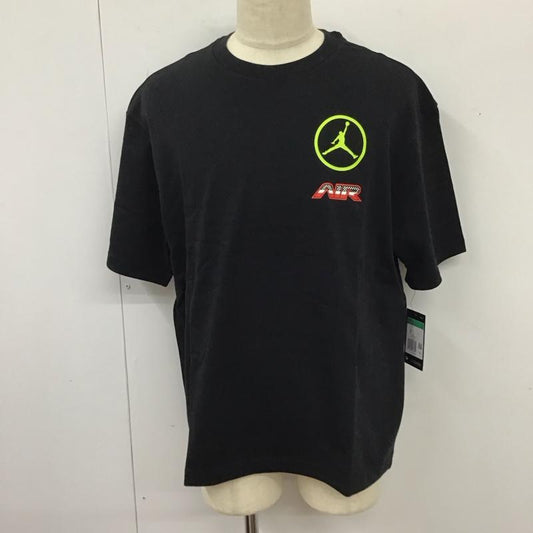 エアジョーダン AIR JORDAN Tシャツ 半袖 CV2994-010 クルーネック バックプリント XL ロゴ、文字 黒 / ブラック /  メンズ USED 古着 中古 10114625
