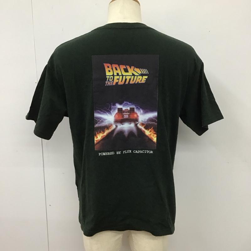 フリークスストア FREAK S STORE Tシャツ 半袖 半袖カットソー プリントTシャツ クルーネックカットソー S ロゴ、文字 緑 / グリーン /  メンズ USED 古着 中古 10113746