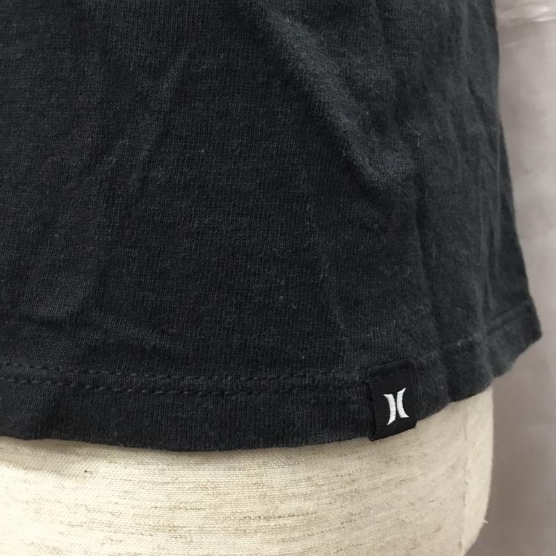 ハーレー Hurley Tシャツ 半袖 クルーネック プリント S ロゴ、文字 黒 / ブラック /  メンズ USED 古着 中古 10115535