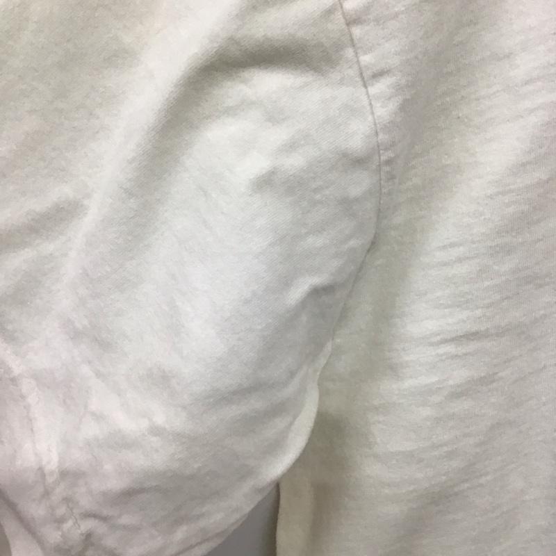 古着 USED Tシャツ 半袖 半袖カットソー プリントTシャツ クルーネックカットソー L ロゴ、文字 白 / ホワイト /  メンズ USED 古着 中古 10150072