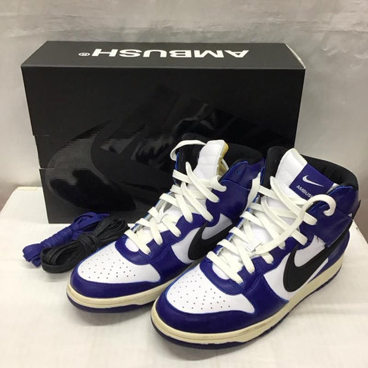 ナイキ NIKE スニーカー スニーカー CU7544-400 DUNK HI AMBUSH 26.5cm 箱有 26.5cm ロゴ、文字 白 / ホワイト / X 黒 / ブラック / X 青 / ブルー /  メンズ USED 古着 中古 10121141