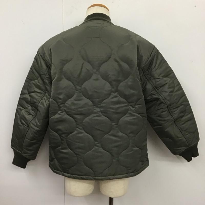 古着 USED ジャケット、上着 ジャンパー、ブルゾン MIL-L-27546 ミリタリー キルティング ライナーブルゾン M 無地 カーキ / カーキ /  メンズ USED 古着 中古 10119681