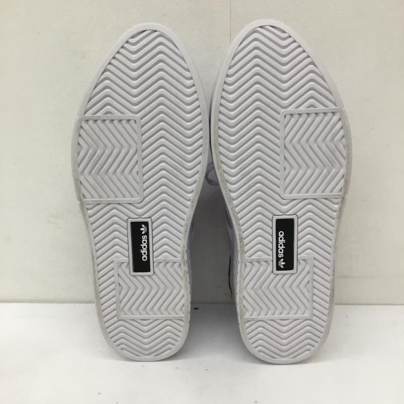 アディダス adidas スニーカー スニーカー FU6838 SLEEK SUPER 23.5cm ロゴ、文字 紫 / パープル /  レディース USED 古着 中古 10133786