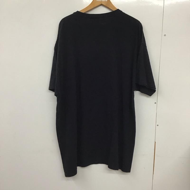 古着 USED Tシャツ 半袖 半袖カットソー プリントTシャツ クルーネックカットソー バンドTシャツ XXL プリント 黒 / ブラック /  メンズ USED 古着 中古 10132366