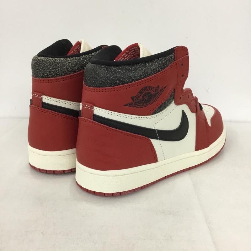 ナイキ NIKE スニーカー スニーカー DZ5485-612 AIR JORDAN 1 RETRO HIGH OG 27cm 箱有 27.0cm ロゴ、文字 赤 / レッド / X 白 / ホワイト / X 黒 / ブラック /  メンズ USED 古着 中古 10134763