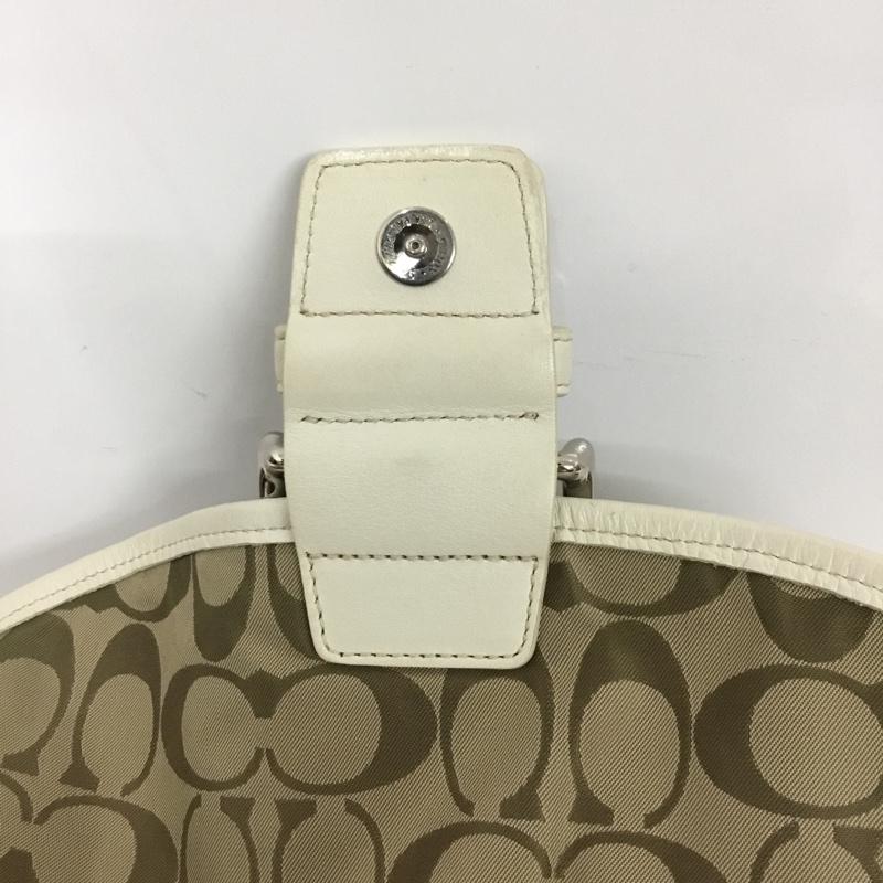 コーチ COACH ショルダーバッグ ショルダーバッグ 9481 レザー 無地 白 / ホワイト /  レディース USED 古着 中古 10129108