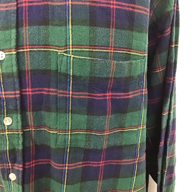 エルエルビーン L.L.Bean シャツ、ブラウス 長袖 長袖シャツ カラーシャツ ポケットシャツ 長袖カットソー チェックシャツ L チェック マルチカラー / マルチカラー /  メンズ USED 古着 中古 10124772