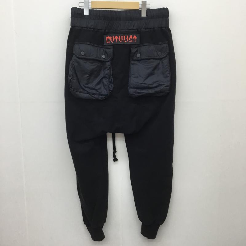 ユーズドクロージング used clothes パンツ サルエルパンツ CVTVLIST カタリスト22AW　Limited　GENERAL　PANTS 2 ロゴ、文字 X ワンポイント 黒 / ブラック /  メンズ USED 古着 中古 10119029